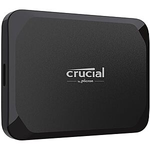2TB Crucial X9 USB-C 3.2 Gen 2 External SSD 3 + Free Shipping