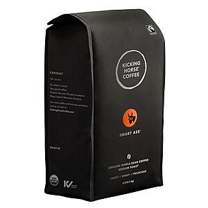 2.2-Pound Kicking Horse Whole Bean Coffee (Medium Roast) $17.50 w/ Subscribe & Save