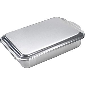 Nordic Ware Classic Metal 9" x 13" Covered Cake Pan $10.85 