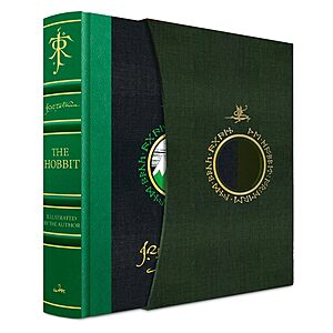$77.57*: The Hobbit Deluxe Illustrated by the Author: Special Edition (Hardcover) at Amazon