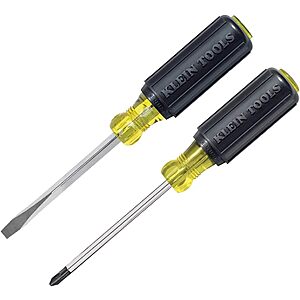 $12.73: 2-Piece Klein Tools Screwdriver Set (85442) at Amazon