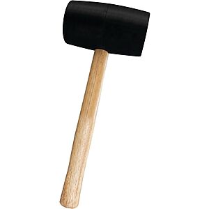 $5.47: Performance Tool Durable Hard Rubber Head Mallet (1466) at Amazon