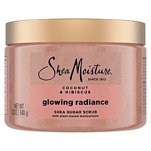 [S&S] $4.54*: 12-Oz SheaMoisture Glowing Radiance Shea Sugar Body Scrub (Coconut Hibiscus) at Amazon