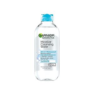 [S&S] $5.54: 13.5-Oz Garnier Micellar Cleansing Water (All-in-1 Waterproof) at Amazon