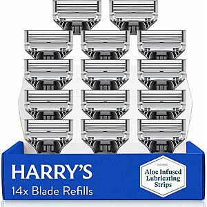[S&S] $19.58: 14-Count Harry's Razor Blades for Men at Amazon ($1.40 each)