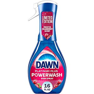 16-Oz Dawn Platinum Plus Powerwash Dish Spray (Limited Edition Frosted Cranberry) .65 w/ Subscribe & Save