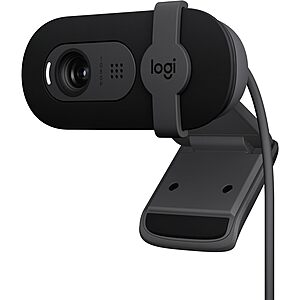 Logitech Brio 101 1080p USB Webcam w/ Mic, Privacy Shutter, Auto-Light Balance  + Free Shipping