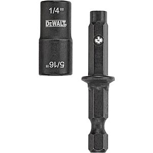 DeWALT Double-Ended Detechable Nut Driver (1/4" + 5/16"): 2-Pack $7, Single-Pack $3.60