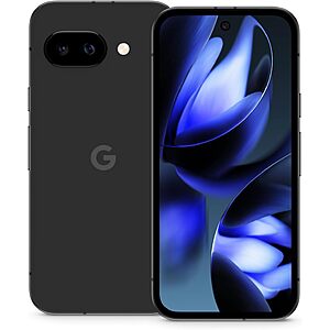 Google Pixel 9a Smartphone (Unlocked, Various Colors): 256GB $499, 128GB $399 + Free Shipping