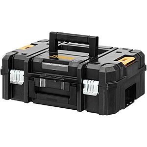 $19.54*: DeWalt 13" TStak II Stackable Flat Top Tool Storage Case at Amazon