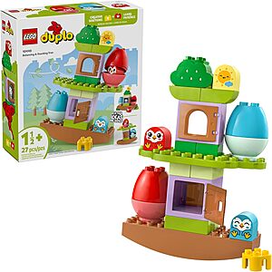 $16.11: 27-Piece LEGO Duplo - Balancing & Stacking Tree (10440, 2025) at Amazon