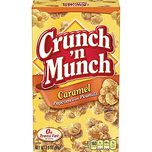 12-Pack 3.5-Oz Crunch 'n Munch Caramel Popcorn with Peanuts $8.25 w/ Subscribe & Save