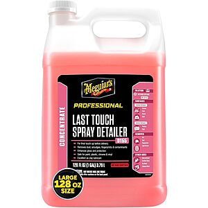 1-Gal Meguiar's Last Touch Spray Detailer (D15501) .35 w/ Subscribe & Save