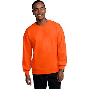 Fruit of the Loom Men's Moisture Wicking Eversoft Fleece Sweatshirt (5 Colors) from .80