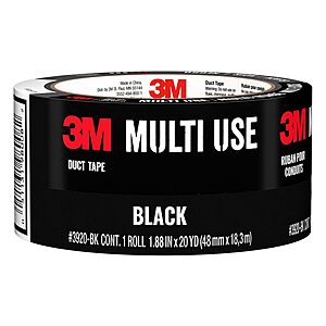 20-Yards 1.88" 3M Duct Tape (Black) $2.65 w/ Subscribe & Save