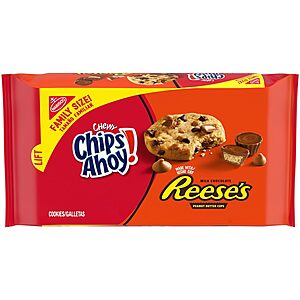 [S&S] $3.77*: 14.25-Oz CHIPS AHOY! Chewy Chocolate Chip Cookies w/ Reese's Peanut Butter Cups at Amazon