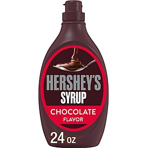 24-oz Hershey's Chocolate Syrup Bottle alt=