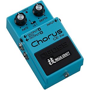 Boss CE-2W Waza Craft Chorus Guitar Effects Pedal 8 + Free Shipping