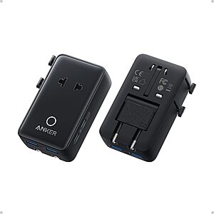 5-Port 20W Anker Nano Travel Power Adapter Black or White) $20 