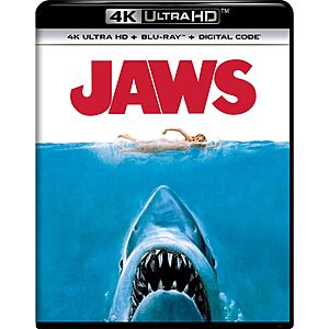 Jaws (4K Ultra HD + Blu-ray + Digital 4K) 