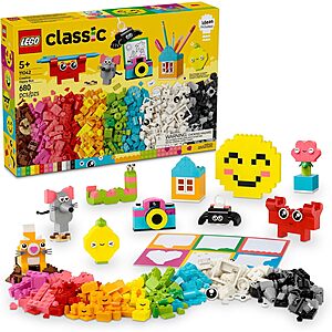 LEGO Sets: 680-Piece Classic: Creative - Creative Happy Box  & More