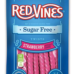 12-Pk 5-Oz Red Vines Sugar Free Licorice (Strawberry) 