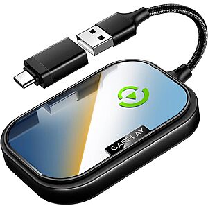 CarEase Wireless USB-C CarPlay Adapter for Apple iPhone .80