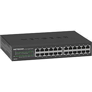 24-Port NETGEAR Gigabit Ethernet Unmanaged Switch .55 + Free Shipping