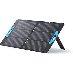 $119: Anker SOLIX PS100 Solar Panel with Adjustable Kickstand (Renewed) at Amazon