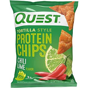 [S&S] .01: 12-Pack 1.1-Oz Quest Nutrition Tortilla Style Protein Chips (Chili Lime) at Amazon (https://static.slickdealscdn.com/attachment/1/1/7/1/5/2/7/300x300/18333898.thumb.42 each)