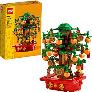 336-Piece LEGO Money Tree Building Set 