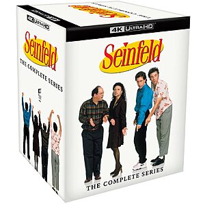 Seinfeld: The Complete Series [4K UHD] 1.50 + Free Shipping