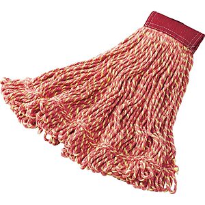 $8.17: Rubbermaid Commercial Super Stitch Mop, Large, 5" Band at Amazon