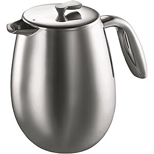 51-Oz Bodum Columbia Thermal French Press Coffee Maker (Chrome)  + Free Shipping