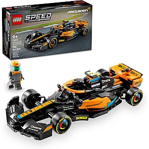 245-Piece LEGO Speed Champions - 2023 McLaren Formula 1 Car Buildable Set 