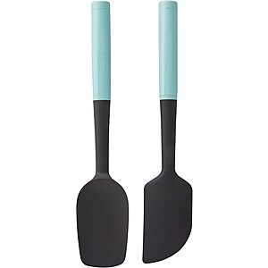 $9.42: 2-Piece KitchenAid Universal Spatula Set (Aqua Sky) at Amazon
