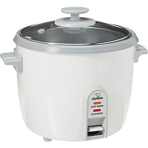 [Prime] $41.99: 6-Cup Zojirushi Rice Cooker at Amazon