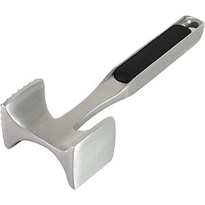 [Prime] $8.49*: KitchenAid Gourmet Dual-Sided Aluminum Meat Tenderizer Mallet (Black) at Amazon
