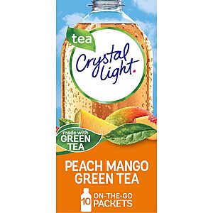 10-Count Crystal Light Sugar-Free On-The-Go Drink Mix (Peach Mango Green Tea) https://static.slickdealscdn.com/attachment/1/1/7/1/5/2/7/300x300/18397402.thumb.20 w/ Subscribe & Save