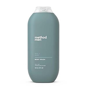 18-Oz Method Men Body Wash (Sea + Surf) .65 w/ Subscribe & Save