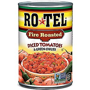 10-Oz Rotel Fire Roasted Diced Tomatoes and Green Chilies <img src=