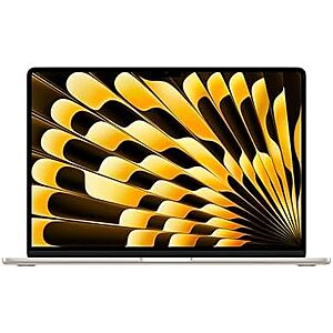 Apple MacBook Air Laptop (2024, Starlight): 15.3", M3 Chip, 24GB RAM, 512GB SSD $1099 + Free Shipping