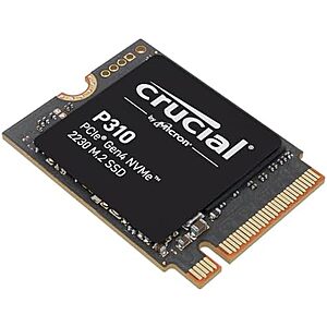 2TB Crucial P310 M.2 2230 PCIe Gen4 NVMe Solid State Drive 2 + Free Shipping