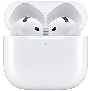 $89.99*: Apple AirPods 4 Wireless Earbud Headphones w/ USB-C Charging Case at Amazon