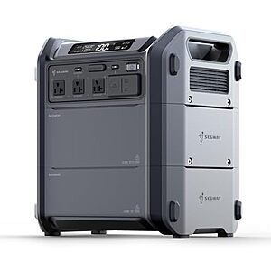 Prime Members: Segway Cube 2000 2048Wh LiFePO4 Power Station w/ 2200W AC Outlets 9 + Free Shipping