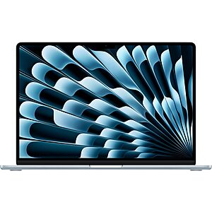 15.3" Apple MacBook Air (2025): Liquid Retina, M4 Chip, 16GB Memory, 256GB SSD $969 & More + Free Shipping