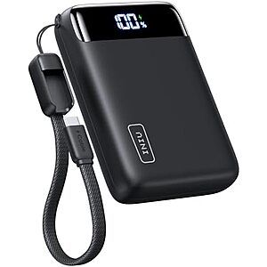 .29*: INIU 22.5W 20000mAh USB C Mini Portable Power Bank (Black) at Amazon