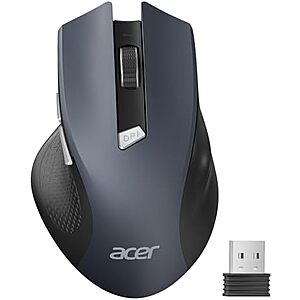Prime Members: acer 6-Button 1600 DPI 2.4GHz Wireless Mouse $10 + Free Shipping