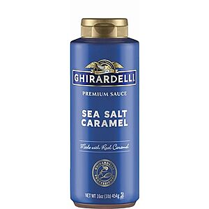 16-Oz Ghirardelli Salted Caramel Sauce Squeeze Bottle $4.45 