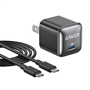 Prime Members: 20W Anker USB C Charger Block 511 Charger Nano Pro $10 + Free Shipping